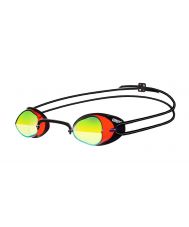 очки для плавания SWEDIX MIRROR red-yellow-black