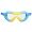 очки для плавания SPIDER KIDS MASK clear-yellow-lightblue