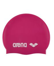 Arena 23 шапка для плавания CLASSIC SILICONE fuchsia-white