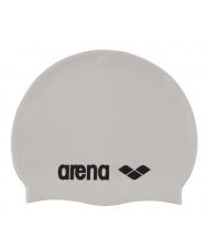 Arena 22 23 шапка для плавания CLASSIC SILICONE white-black