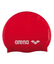 Arena 22 23 шапка для плавания CLASSIC SILICONE red-white
