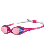 очки для плавания SPIDER JR MIRROR white-pink-fuchsia