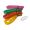 Ремешки для очков комплект RACING GOGGLES SILICONE STRAP KIT multicolour