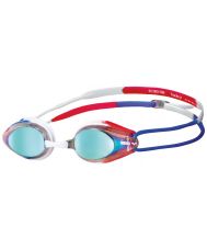 очки для плавания TRACKS JR MIRROR gold-blue-red