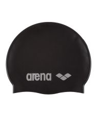 Arena 22 23 шапка для плавания CLASSIC SILICONE black-silver