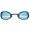 очки для плавания SWEDIX MIRROR smoke-blue-black